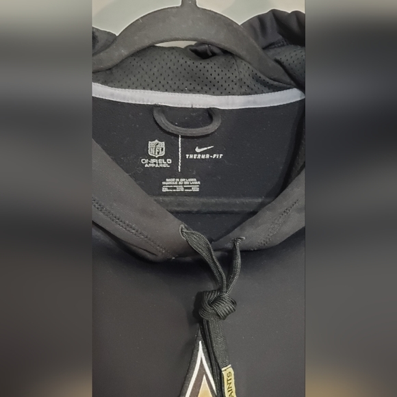 Nike, NFL New Orleans Saints hoodie. XXL, EUC - Picture 3 of 12